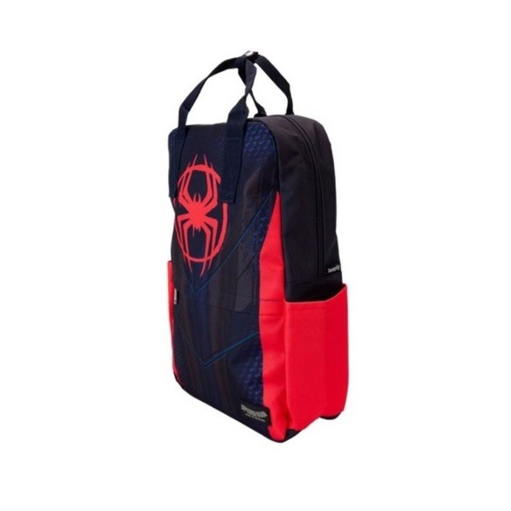 Loungefly Marvel Spider-verse Miles Morales Backpack NWOT - Picture 2 of 6